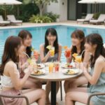 夏だ!海のマッサージは開放的8