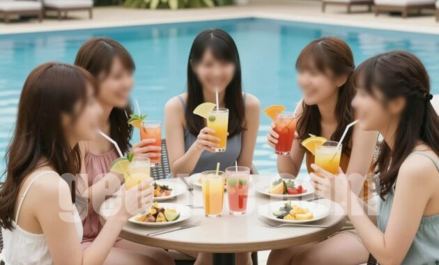 夏だ！海のマッサージは開放的8