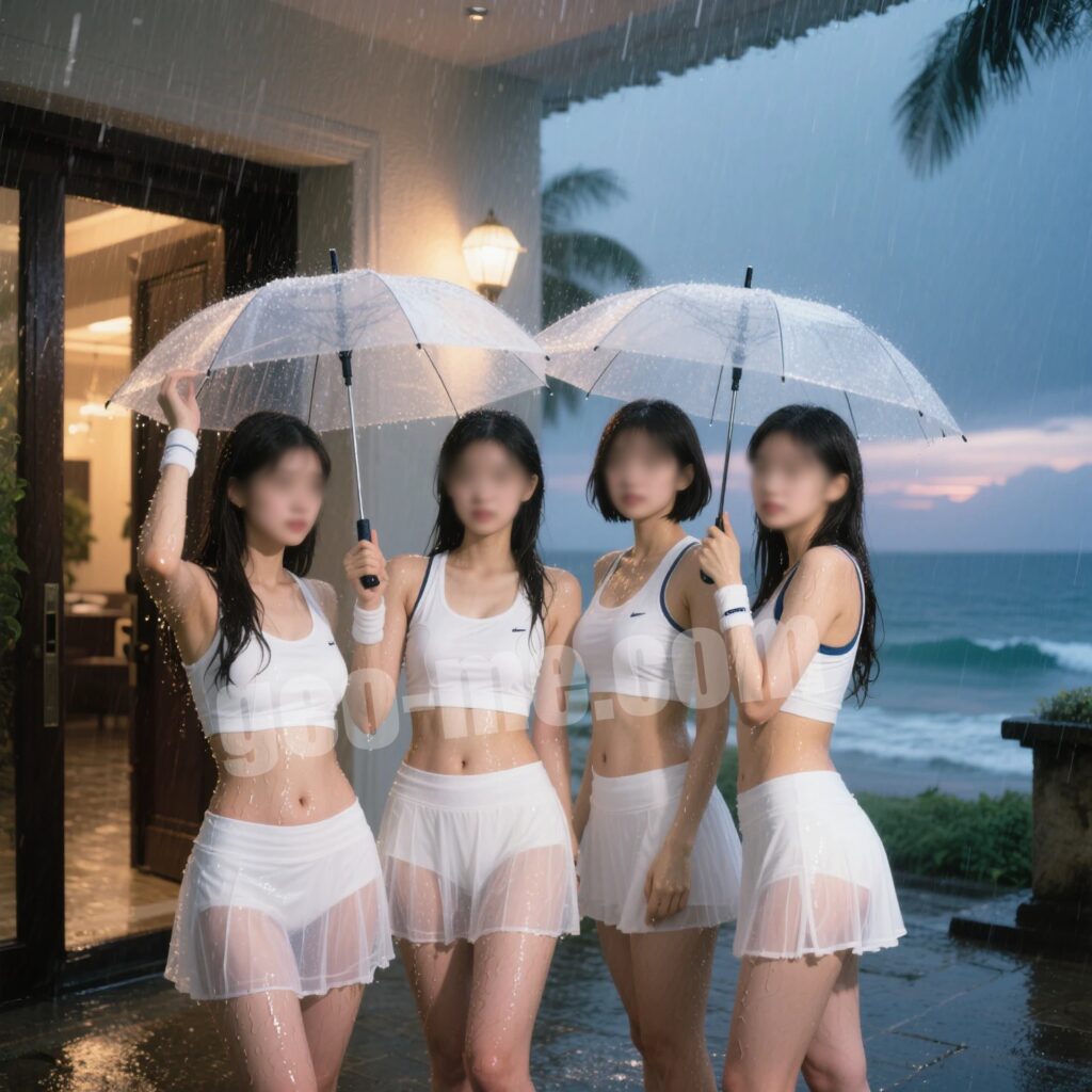夏だ！海のマッサージは開放的11-3